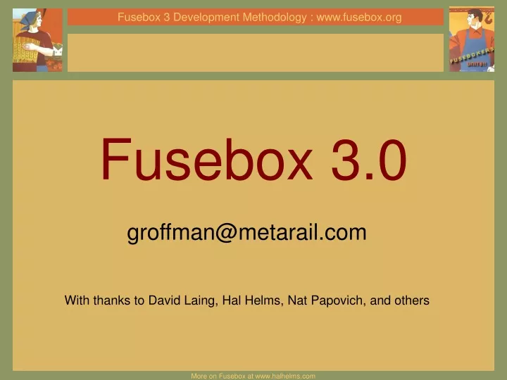 fusebox 3 0