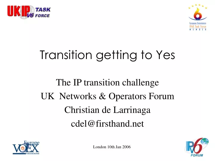 transition getting to yes