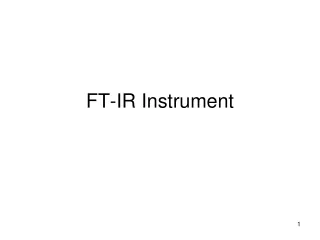 FT-IR Instrument