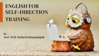 ENGLISH FOR  SELF-DIRECTION  TRAINING