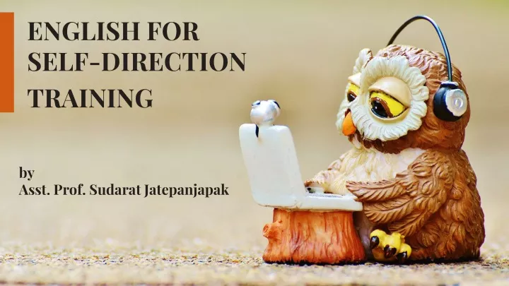 english for self direction training