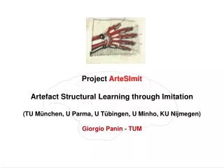 Artesimit Project Partners