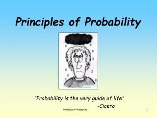 Principles of Probability