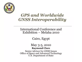 GPS and Worldwide GNSS Interoperability