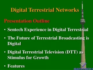 Digital Terrestrial  Networks