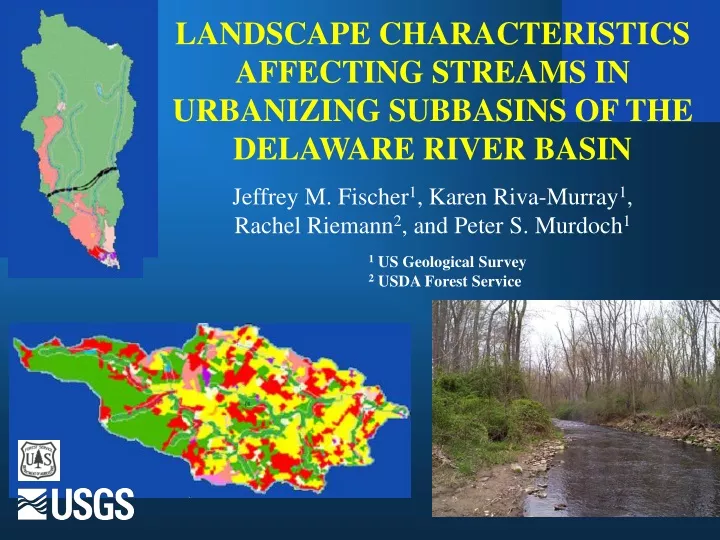 landscape characteristics affecting streams
