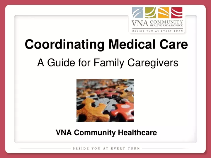 coordinating medical care a guide for family
