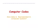 Understanding Computer Codes and Data Representation - slide 1