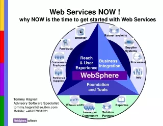 Web Services NOW ! why NOW is the time to get started with Web Services
