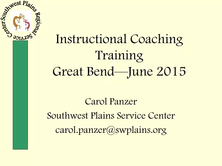 instructional coaching training great bend june 2015