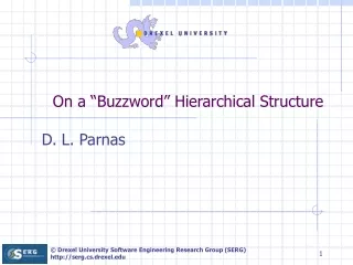 On a “Buzzword” Hierarchical Structure