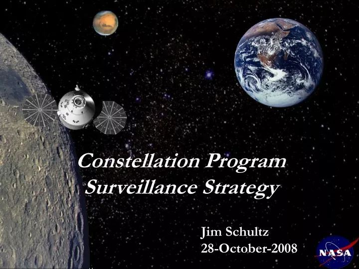 constellation program surveillance strategy