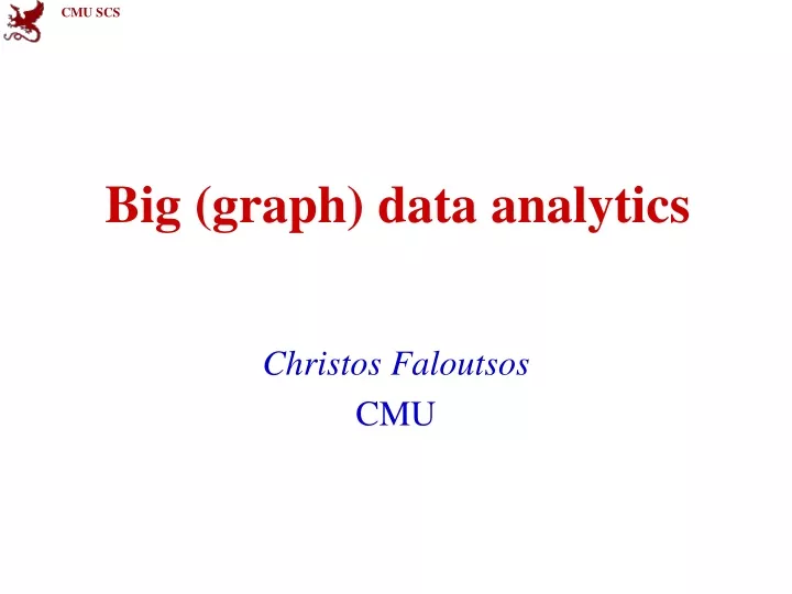 big graph data analytics