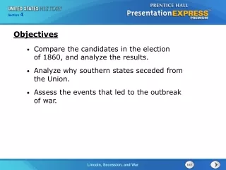 Compare the candidates in the election  of 1860, and analyze the results.