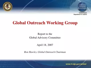 Global Outreach Working Group