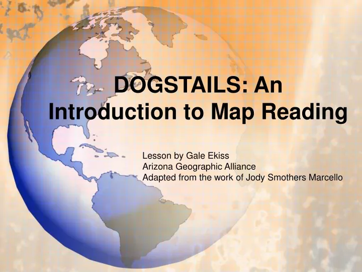 dogstails an introduction to map reading