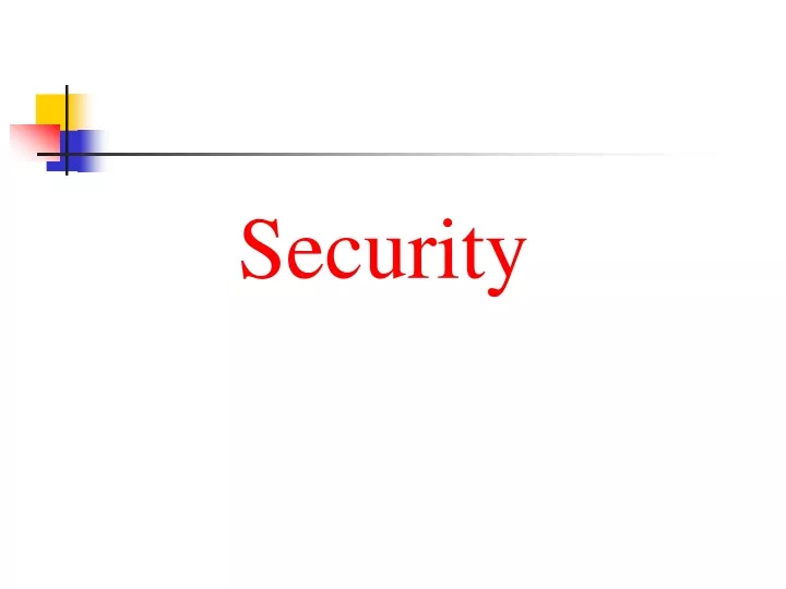 security