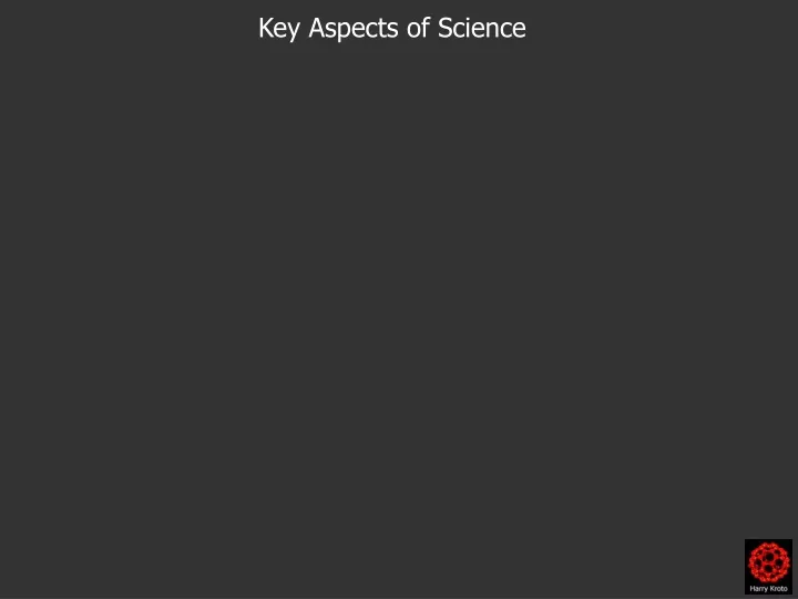 key aspects of science
