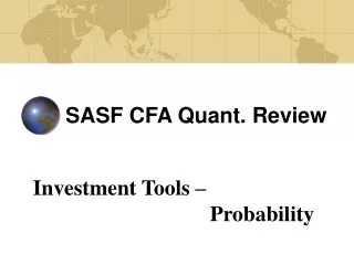 Investment Tools –  					Probability