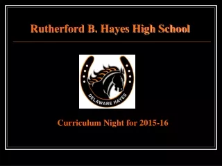 Rutherford B. Hayes High School