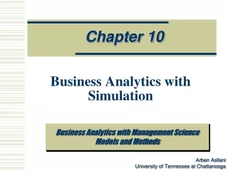 Business Analytics with Simulation