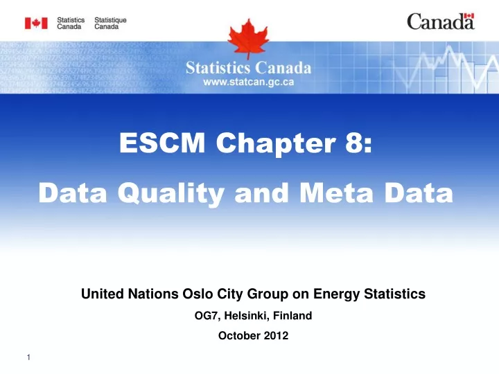escm chapter 8 data quality and meta data
