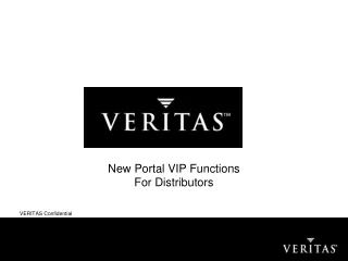 New Portal VIP Functions For Distributors