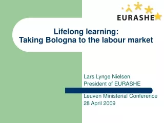 Lifelong learning: Taking Bologna to the labour market