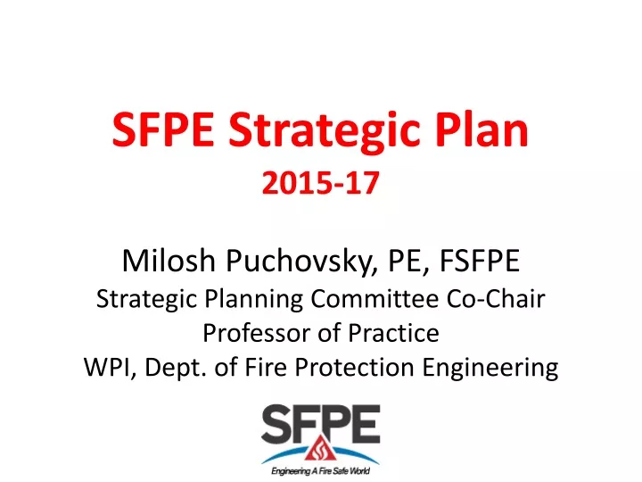 sfpe strategic plan 2015 17