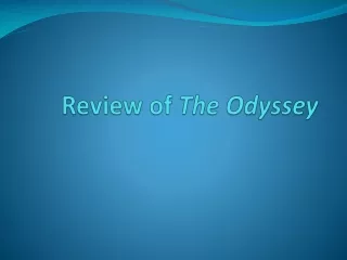 Review of  The Odyssey