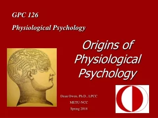 GPC  126 Physiological Psychology