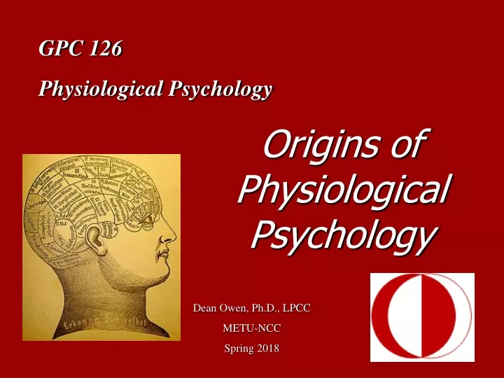 gpc 126 physiological psychology