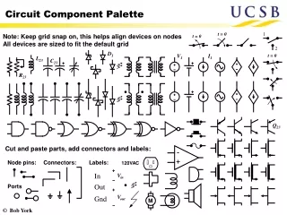 Circuit Component Palette
