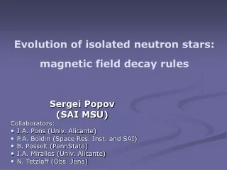 Evolution of isolated neutron stars:  magnetic field decay rules