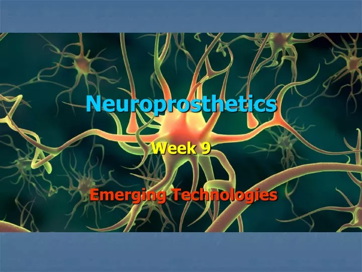 neuroprosthetics