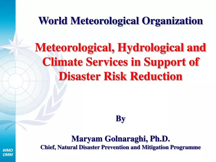 world meteorological organization meteorological