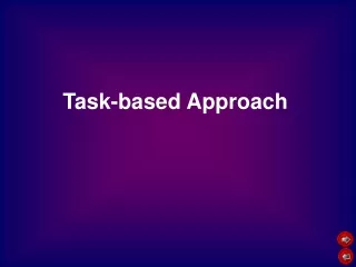 Task-based Approach