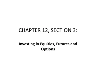 CHAPTER 12, SECTION 3: