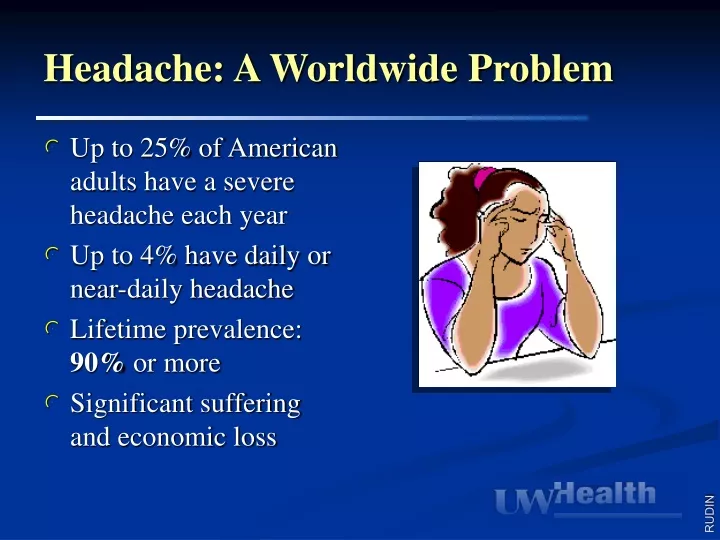 headache a worldwide problem