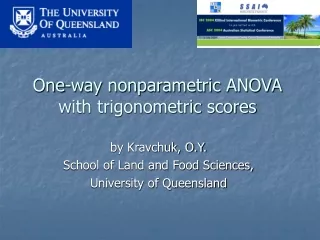 One-way nonparametric ANOVA with trigonometric scores