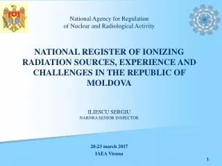 20-23 march 2017 IAEA Vienna