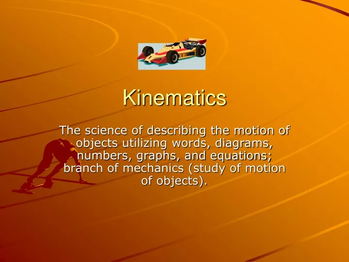 kinematics