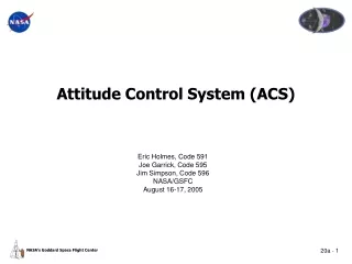 Attitude Control System (ACS)