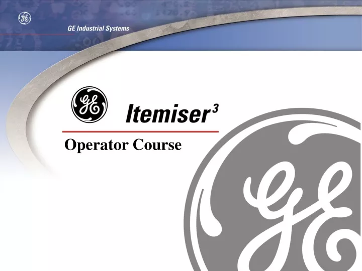 operator course