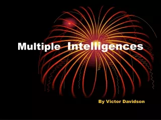 Multiple   Intelligences