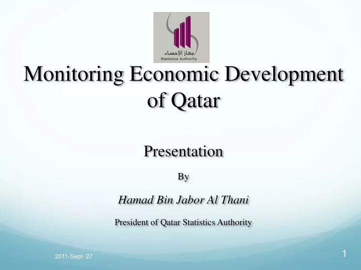monitoring economic development of qatar