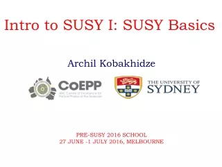 Intro to SUSY I: SUSY Basics