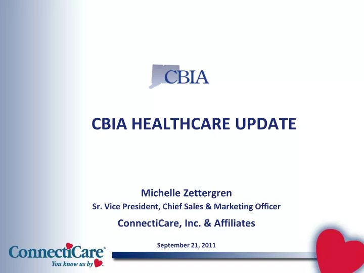 cbia healthcare update