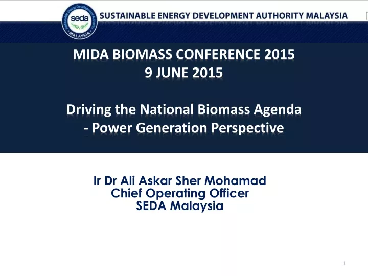 mida biomass conference 2015 9 june 2015 driving
