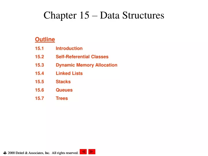 chapter 15 data structures